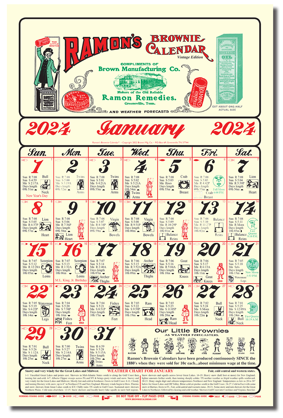 Vintage Calendar