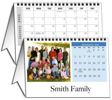 2025 Small Custom Desk Calendar_Buy Just 1