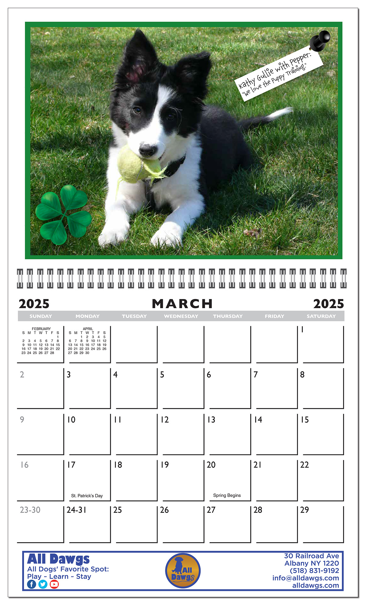 Deluxe Wire Bound Custom Photo Calendar Order in Bulk Available