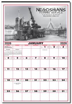 Contractor's Calendar - Large 19"x29"