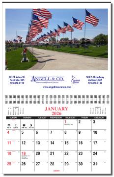 Custom Full Color One Picture wire-0 Calendar