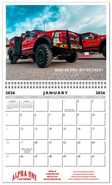 Deluxe Wire Bound Custom Photo Calendar