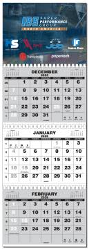 3 Month-Four Panel Calendar - HALF PRICE SPECIAL