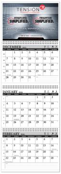 3 Month Calendar-EY12