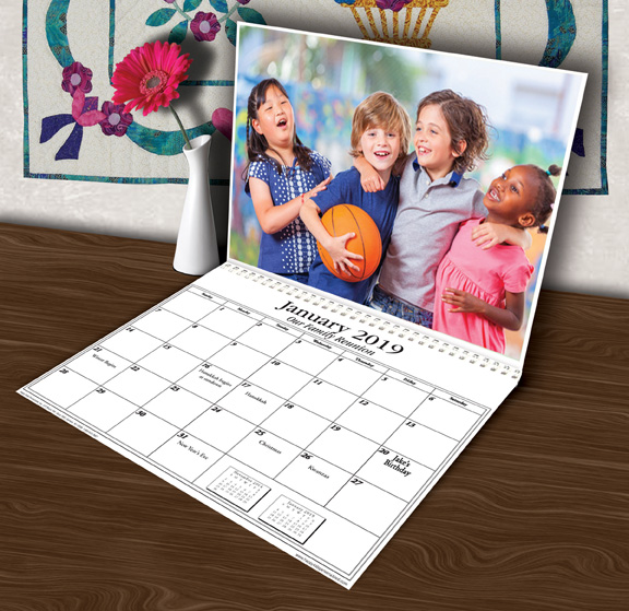 Happy Kids Personalized Family Photo Calendar: Calendar Company