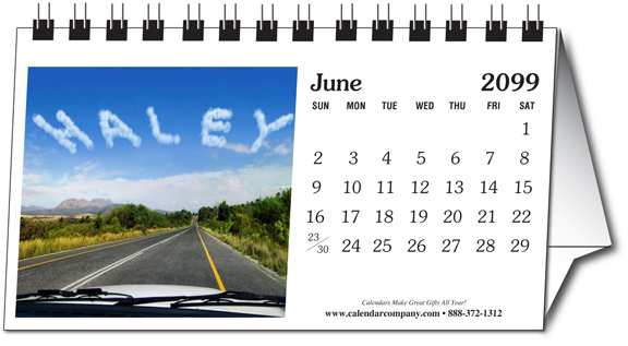 I55 2020 Personalized Photo Name Small Desk Calendar Calendar Company
